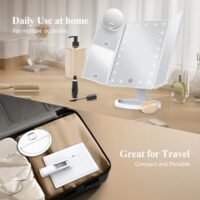 Makeup Mirror Vanity Mirror with Lights, 2X 3X 10X Magnification - Image 5