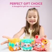 DIY Plush Keychain Making Craft Set with 3 Models - Image 4