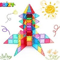 ROFZY Magnetic Tiles, Magnetic Building Block, Magnetic Building Set 100 PCS - Image 6